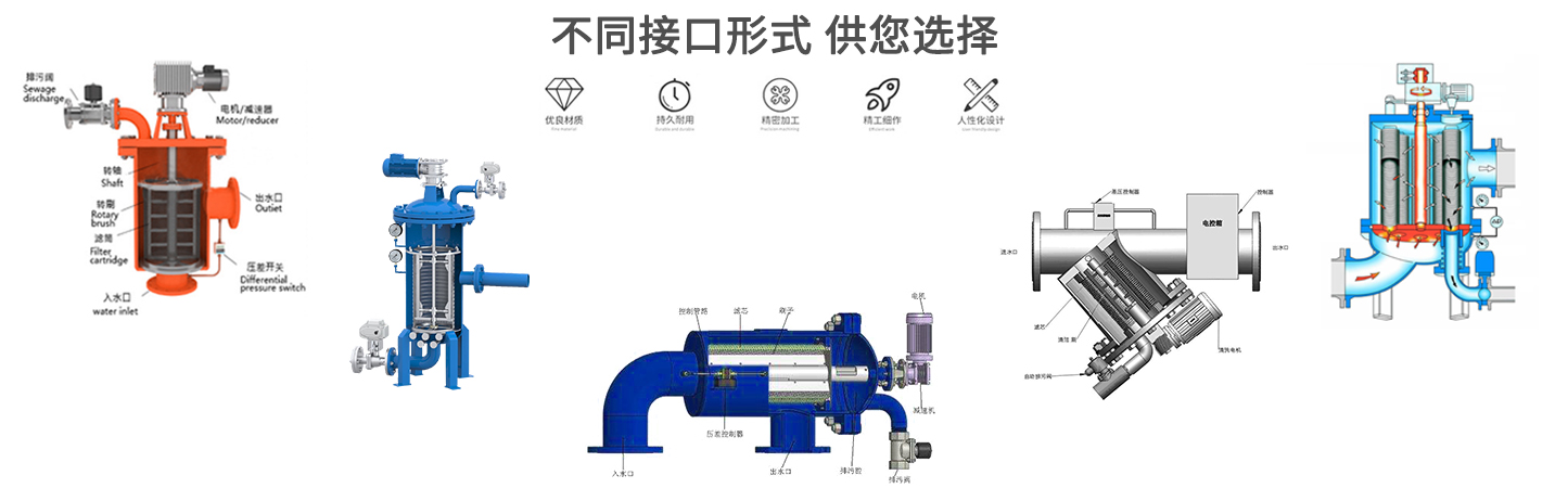 压差控制刷式自清洗过滤器